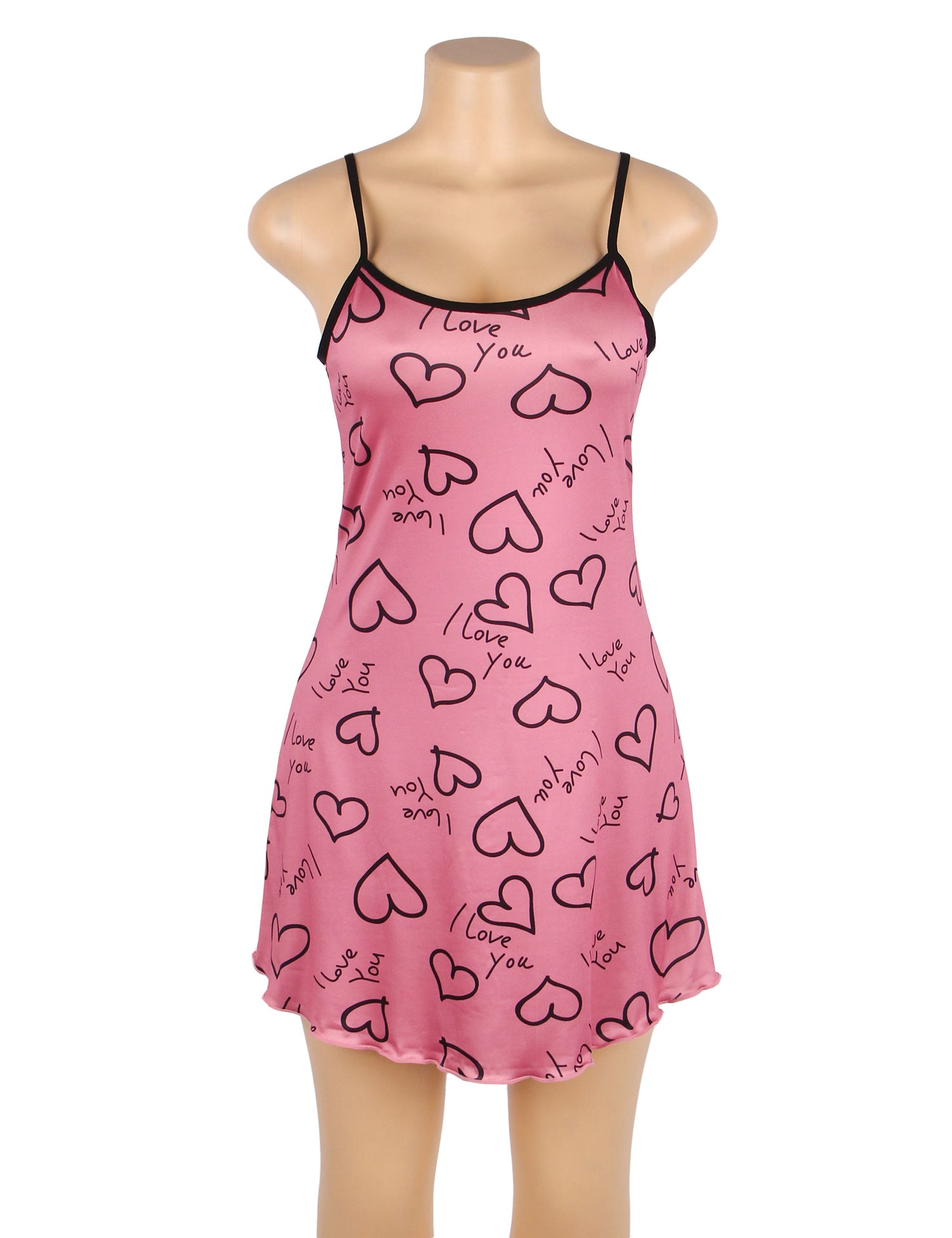Velour & Co Women's Lace Nightdress Pink - Women's Sleepwear