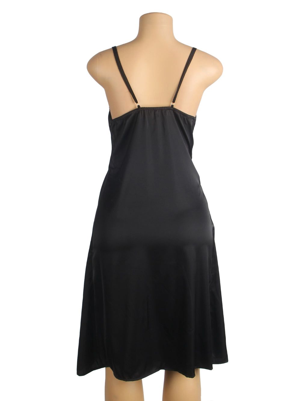 Velour & Co Women's Lace Nightdress Black - Women's Sleepwear