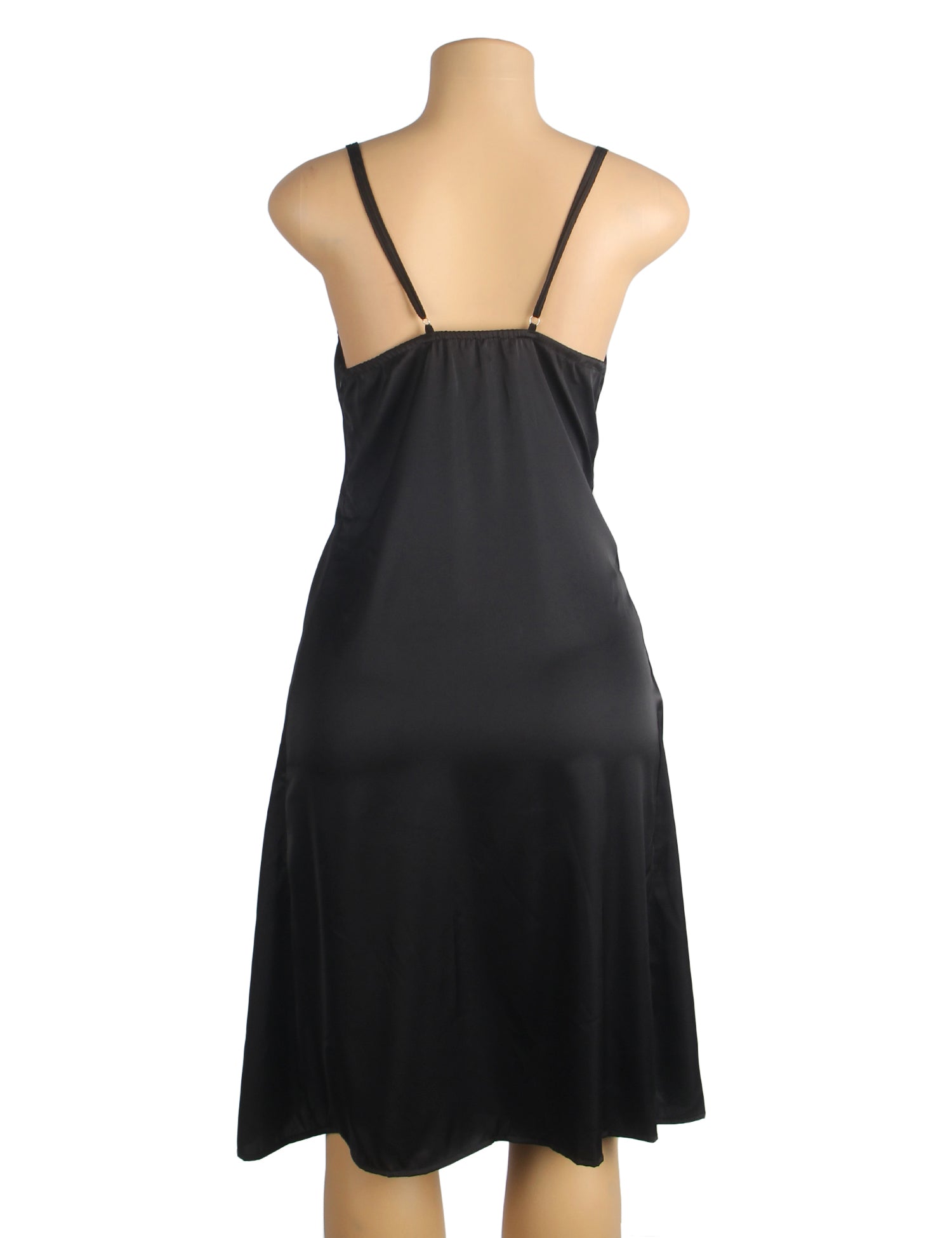 Velour & Co Women's Lace Nightdress Black - Women's Sleepwear