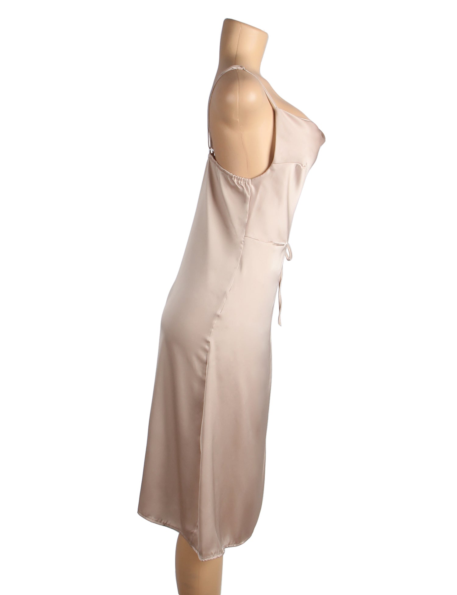 Velour & Co Women's Lace Nightdress Nude - Women's Sleepwear