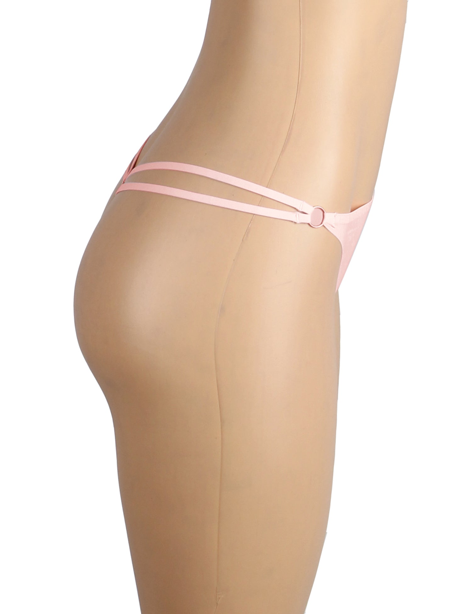 Velour & Co Women's Lace Knickers Pink - Women's Underwear