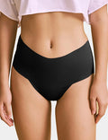 Velour & Co Women's Lace Knickers Black - Women's Underwear