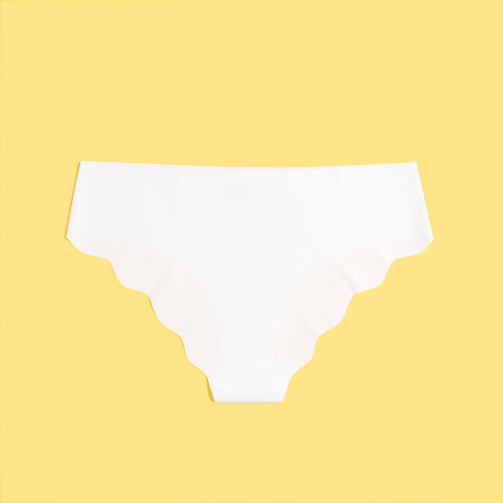Velour & Co Women's Lace Knickers White - Women's Underwear