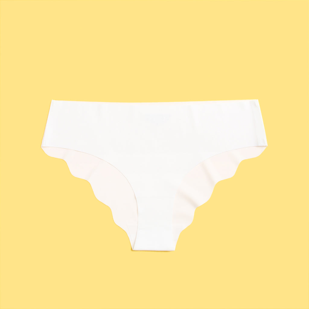 Velour & Co Women's Lace Knickers White - Women's Underwear