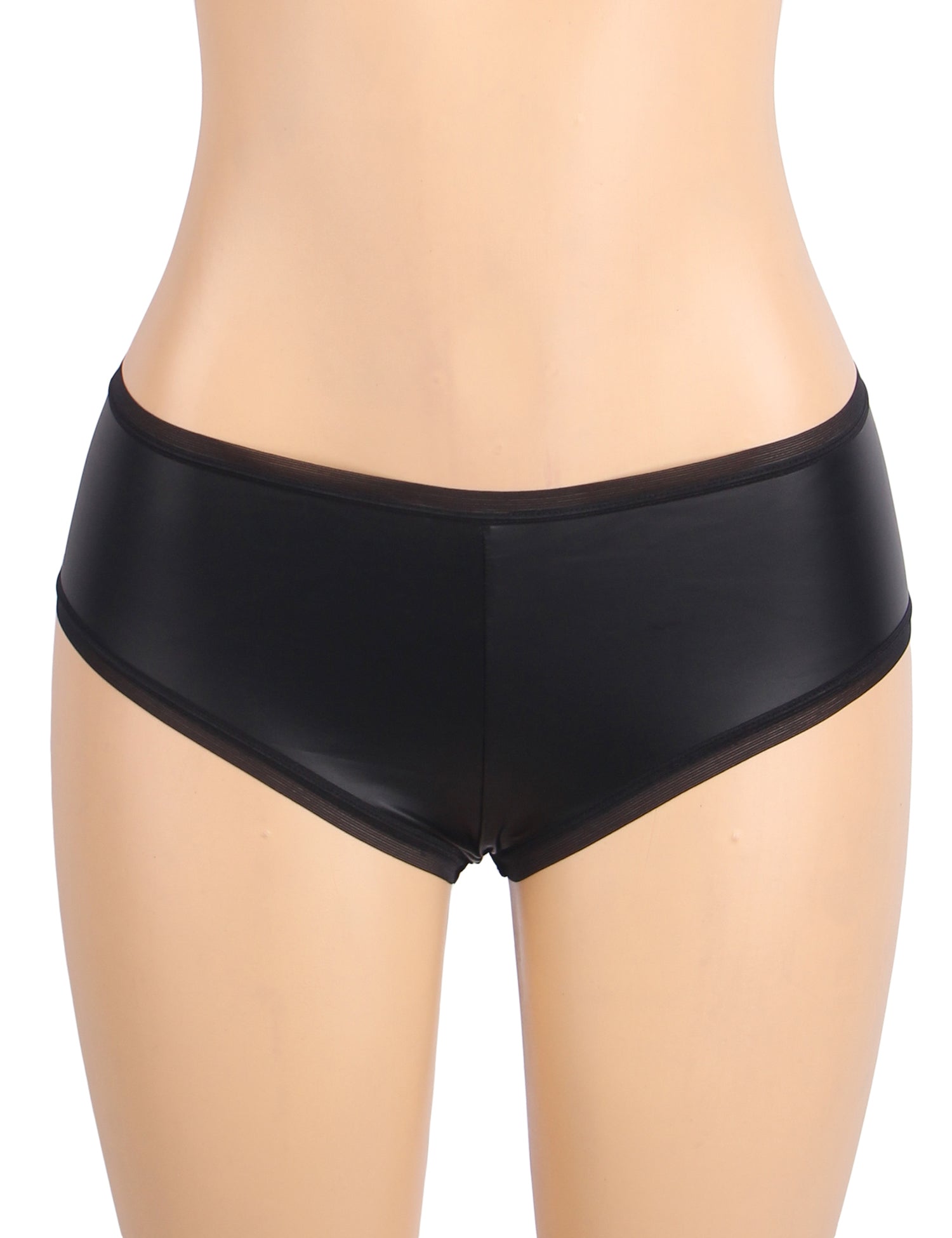 Velour & Co Women's Lace Knickers Black - Women's Underwear