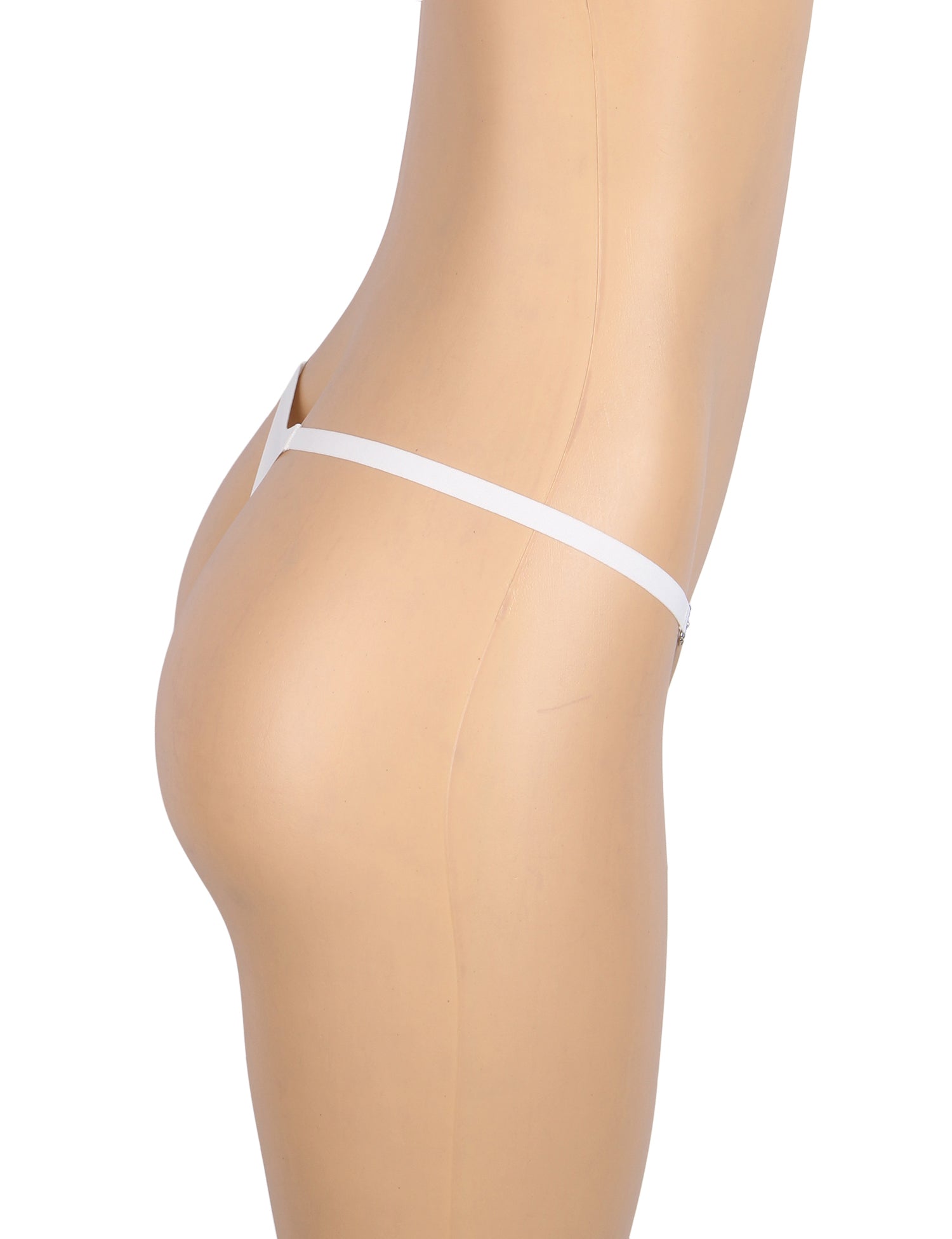 Velour & Co Women's Lace Knickers White - Women's Underwear