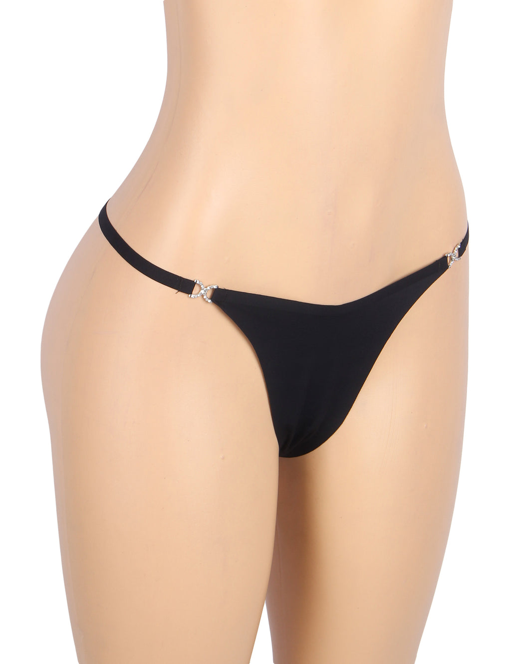 Velour & Co Women's Lace Knickers Black - Women's Underwear