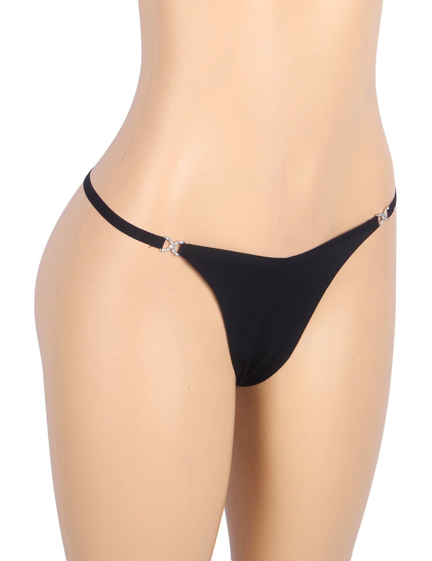 Velour & Co Women's Lace Knickers Black - Women's Underwear