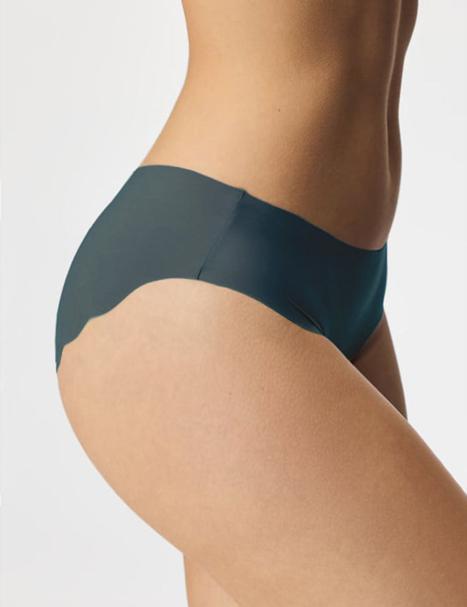 Velour & Co Women's Lace Knickers Blue - Women's Underwear