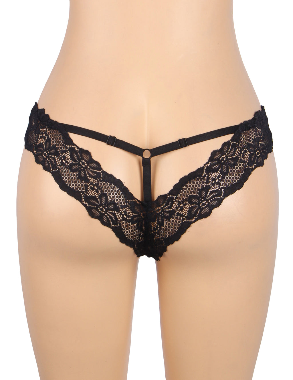 Velour & Co Women's Lace Knickers Black - Women's Underwear