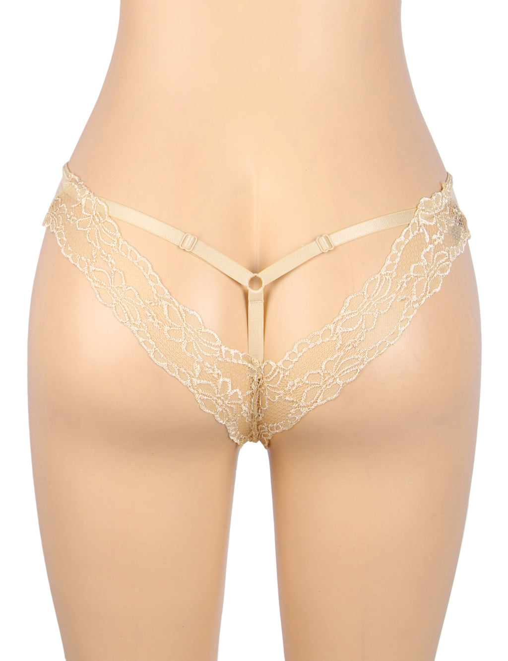 Velour & Co Women's Lace Knickers Nude - Women's Underwear