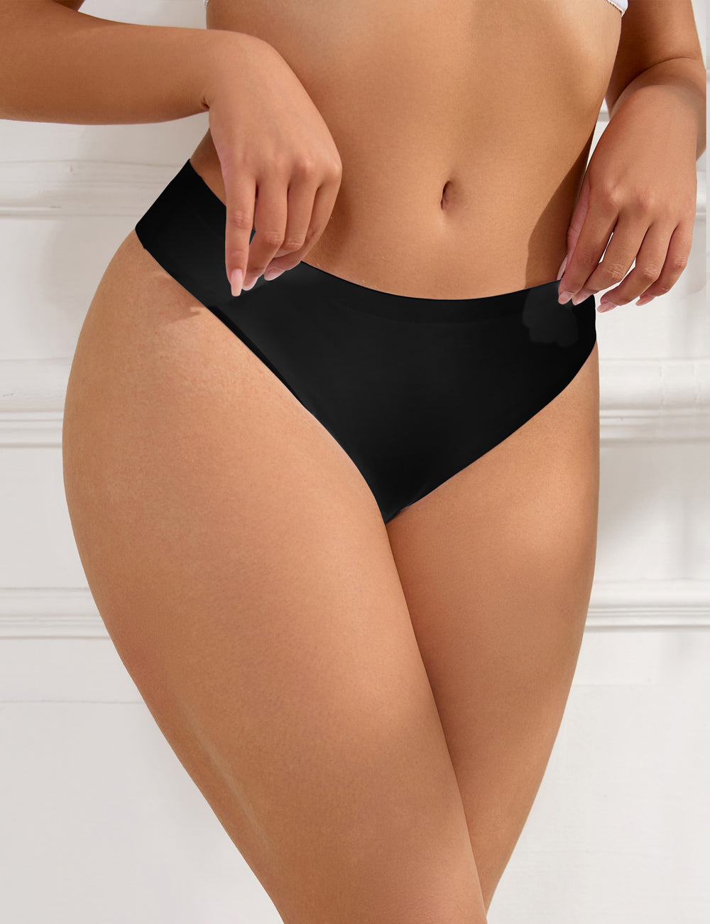 Velour & Co Women's Lace Knickers Black - Women's Underwear