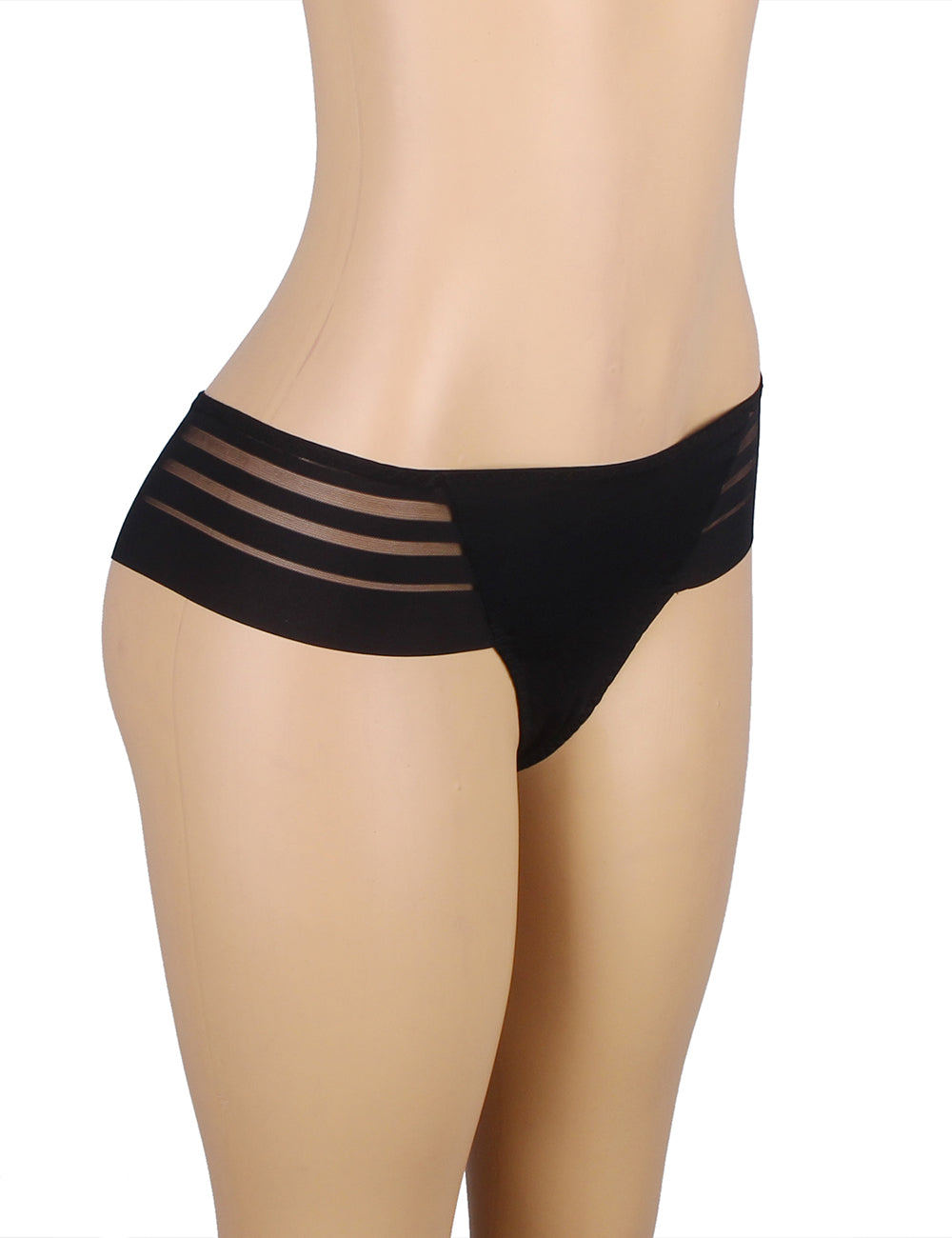 Velour & Co Women's Lace Knickers Black - Women's Underwear