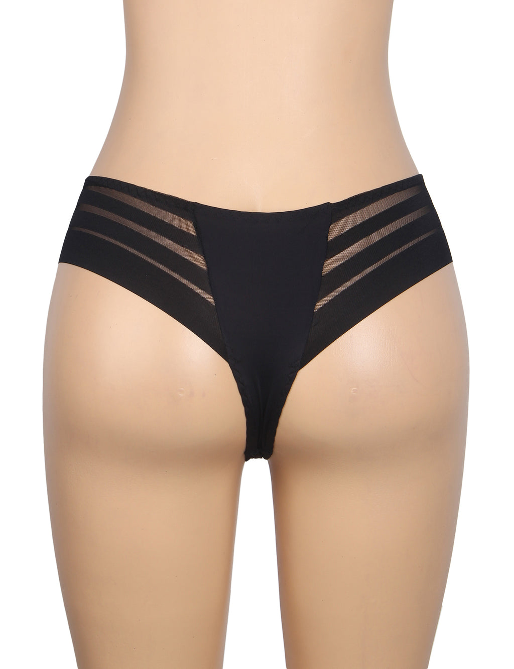 Velour & Co Women's Lace Knickers Black - Women's Underwear