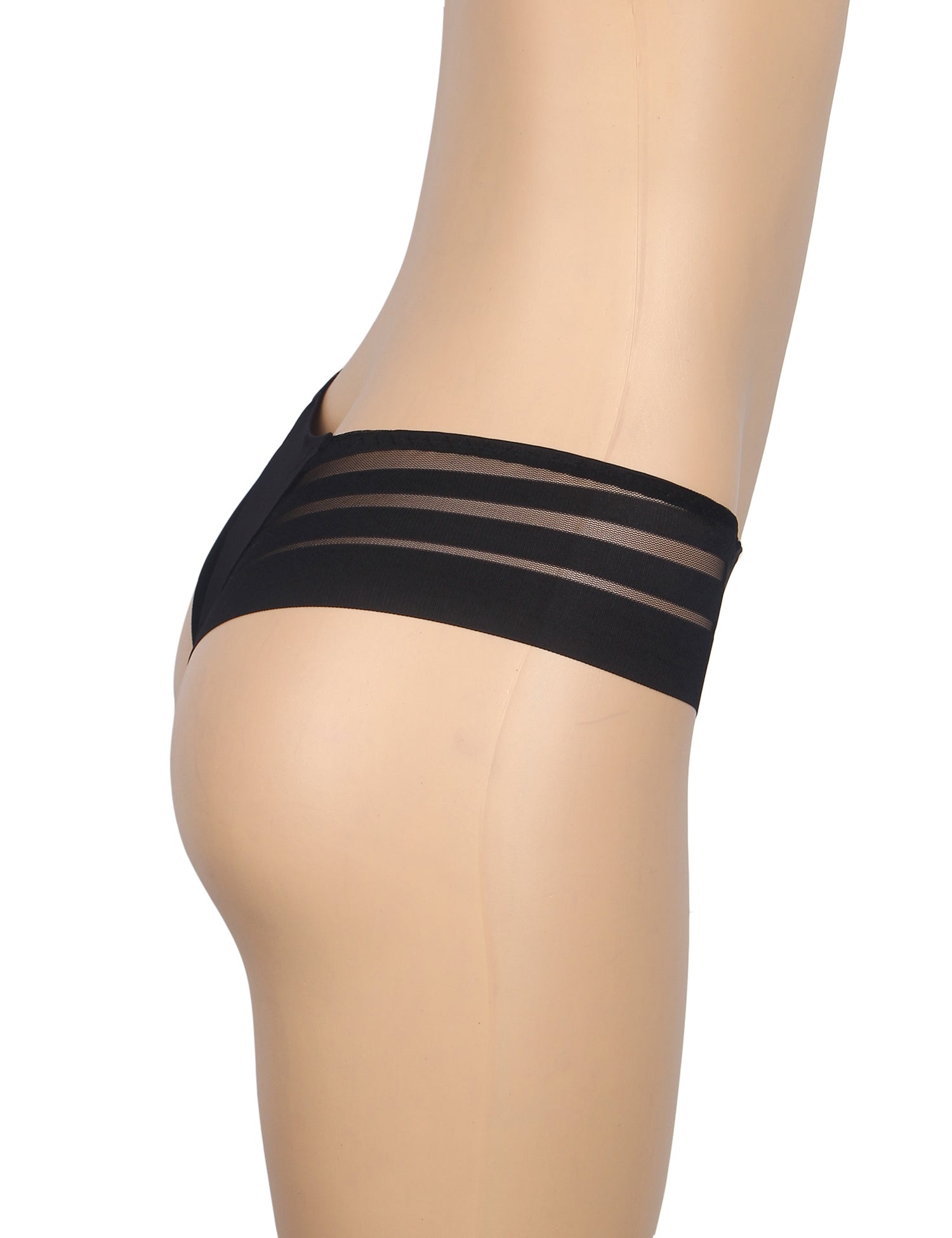 Velour & Co Women's Lace Knickers Black - Women's Underwear