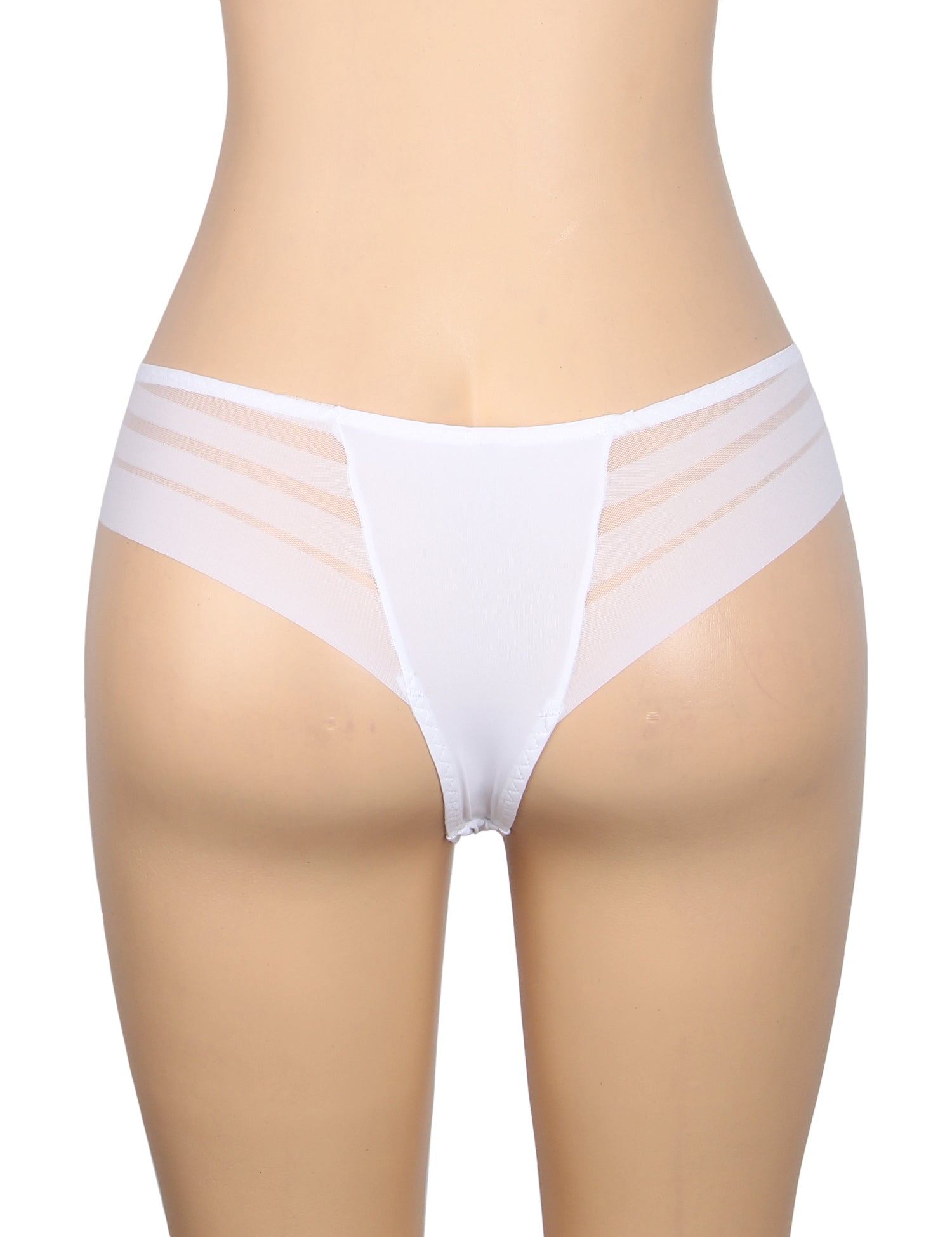 Velour & Co Women's Lace Knickers White - Women's Underwear