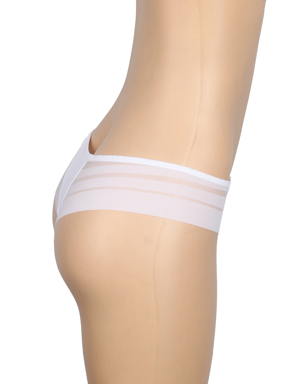 Velour & Co Women's Lace Knickers White - Women's Underwear