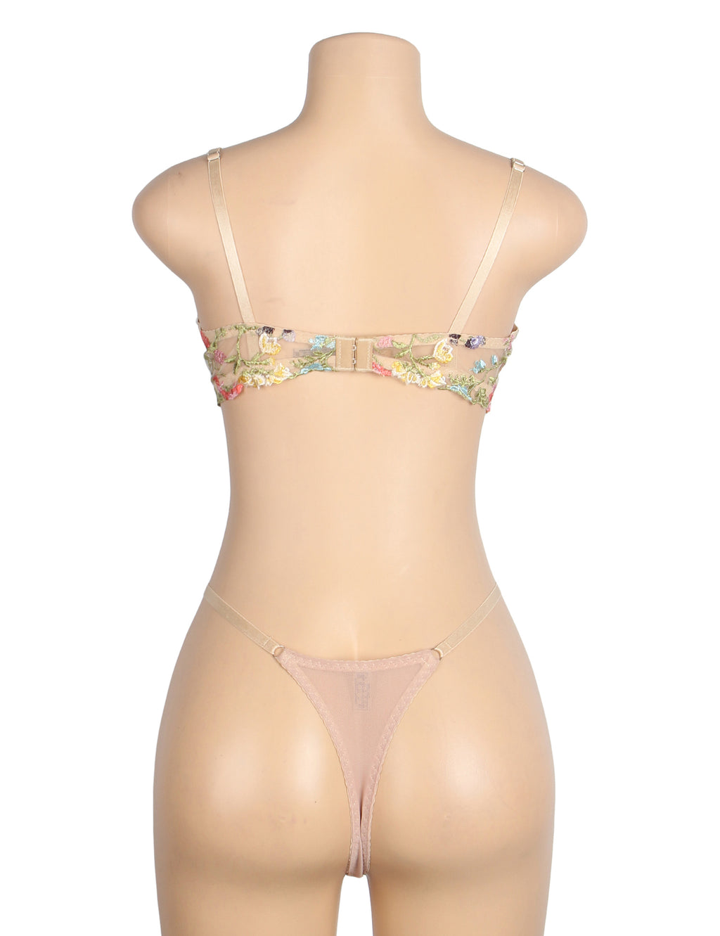 Velour & Co Women's Matching Bra & Knickers Set Yellow - Lingerie Set