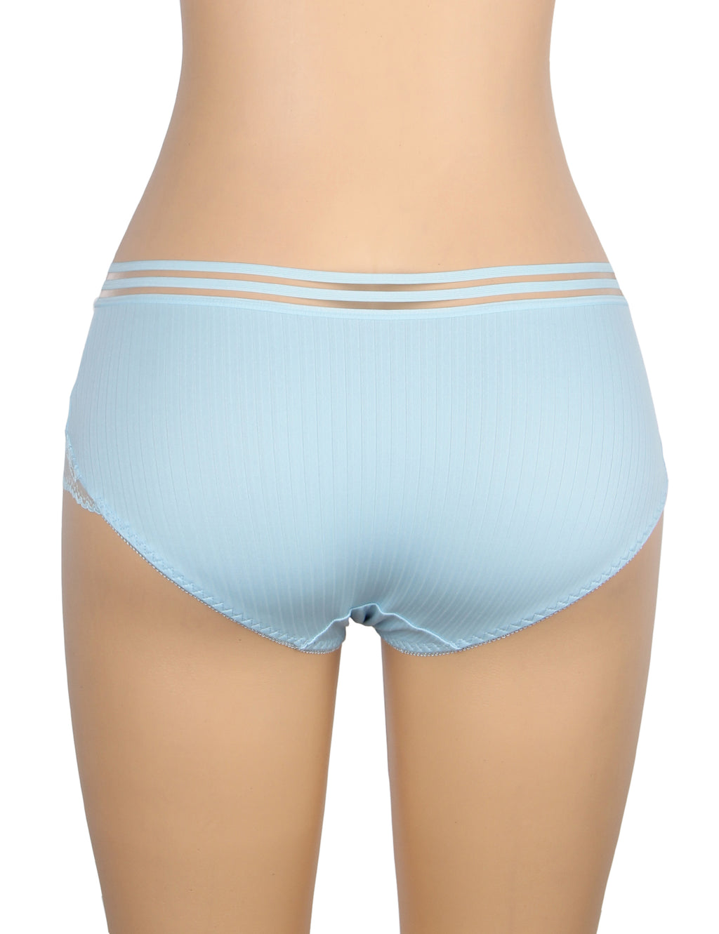 Velour & Co Women's Lace Knickers Blue - Women's Underwear