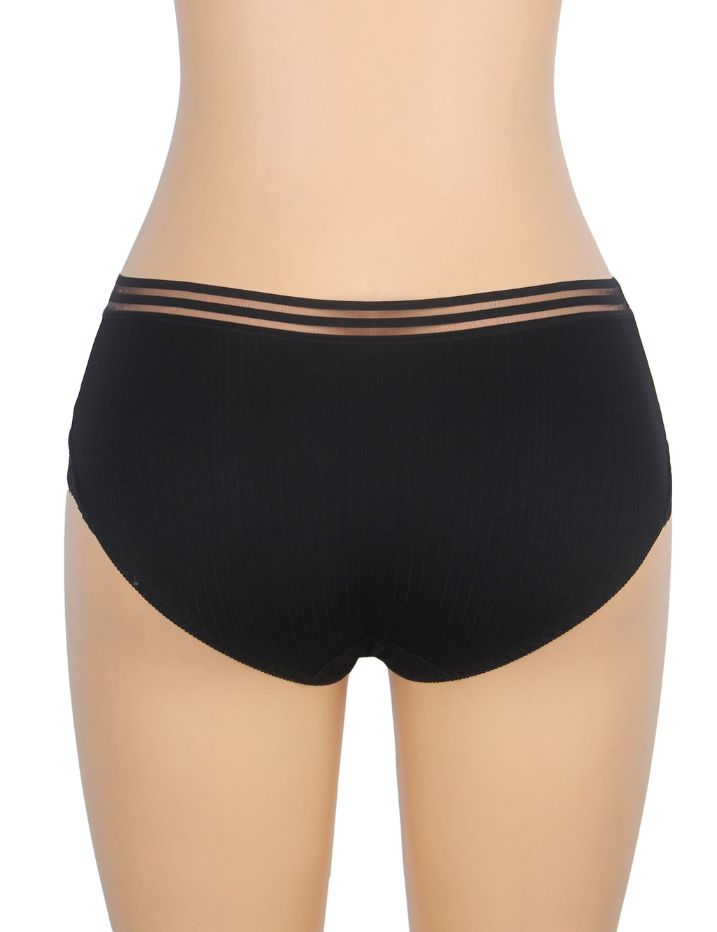 Velour & Co Women's Lace Knickers Black - Women's Underwear