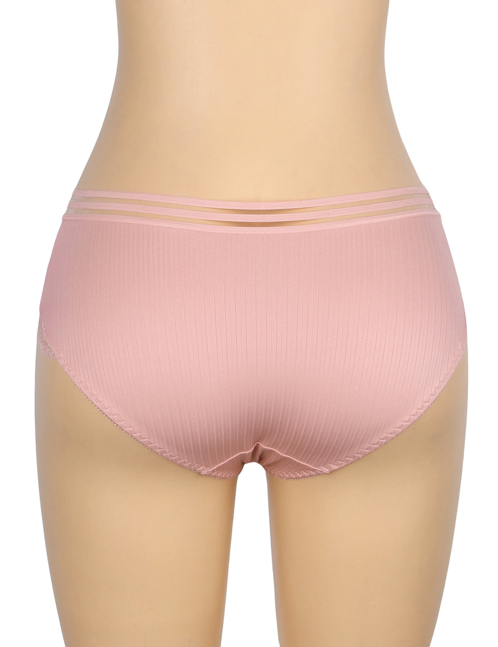 Velour & Co Women's Lace Knickers Pink - Women's Underwear