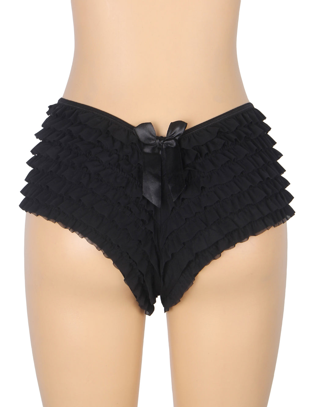 Velour & Co Women's Lace Knickers Black - Women's Underwear