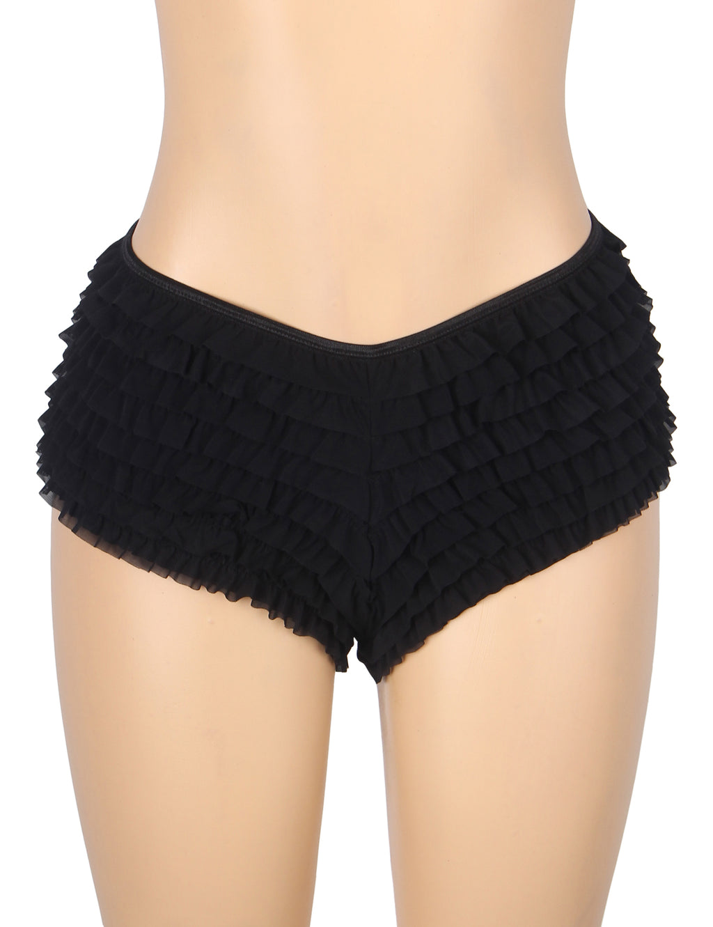 Velour & Co Women's Lace Knickers Black - Women's Underwear