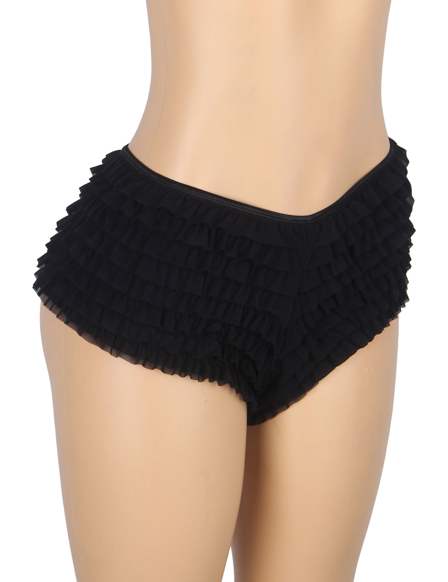 Velour & Co Women's Lace Knickers Black - Women's Underwear