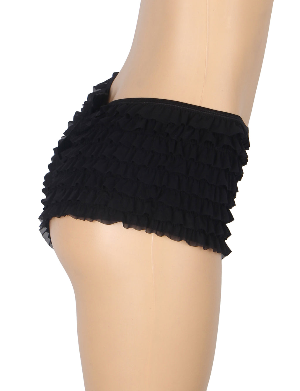 Velour & Co Women's Lace Knickers Black - Women's Underwear