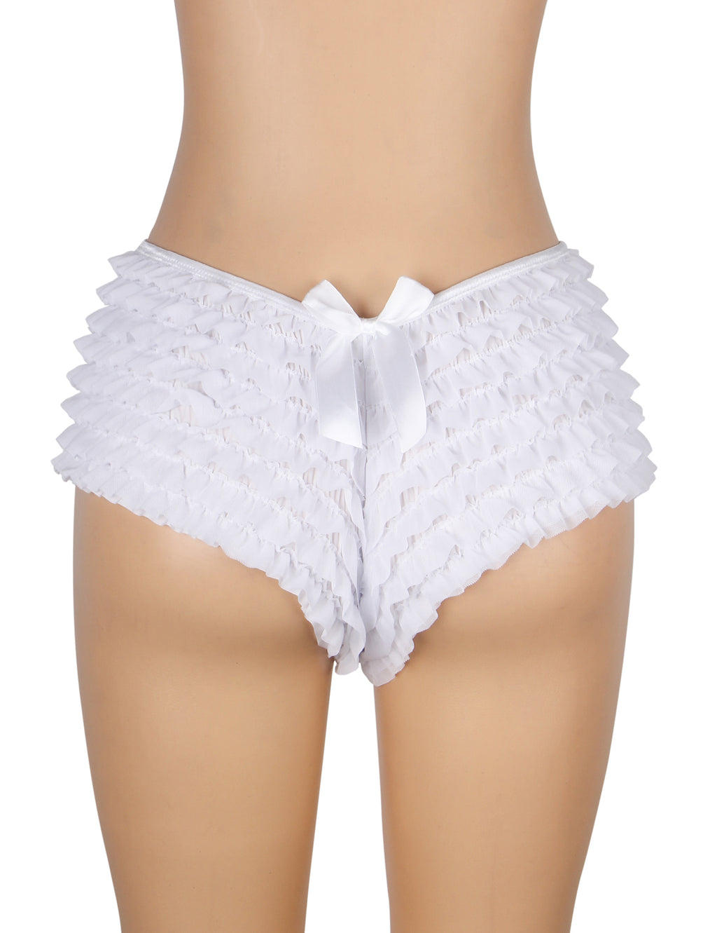Velour & Co Women's Lace Knickers White - Women's Underwear