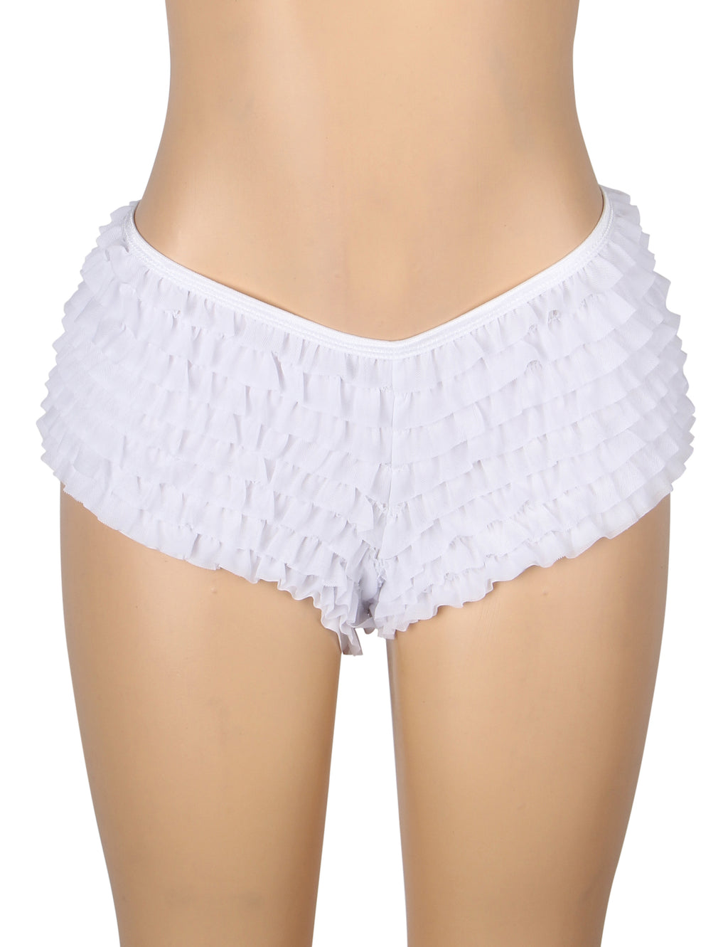 Velour & Co Women's Lace Knickers White - Women's Underwear