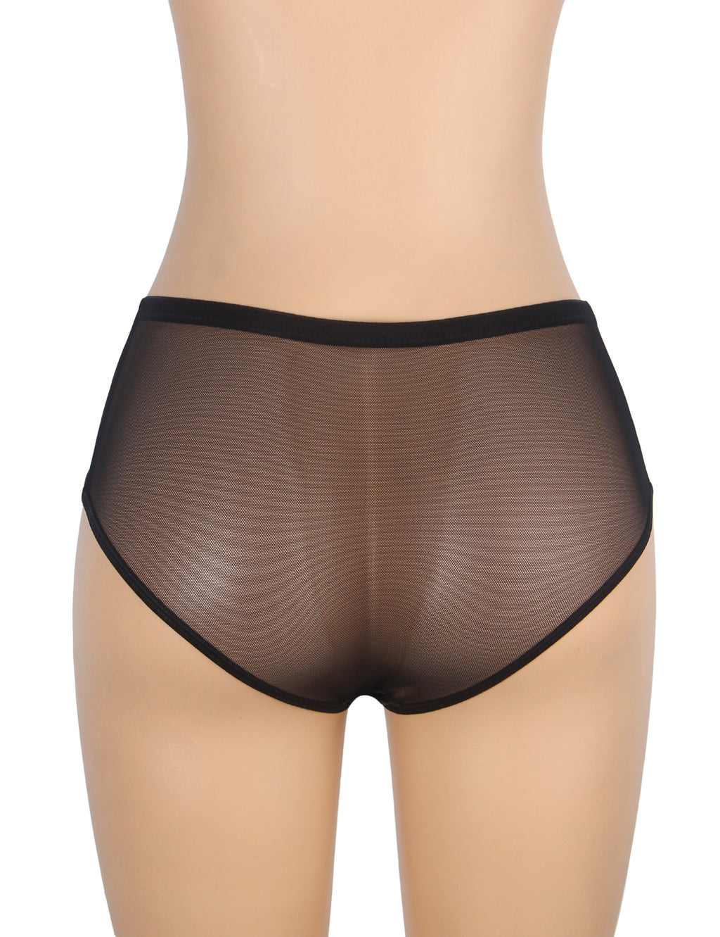Velour & Co Women's Lace Knickers Black - Women's Underwear