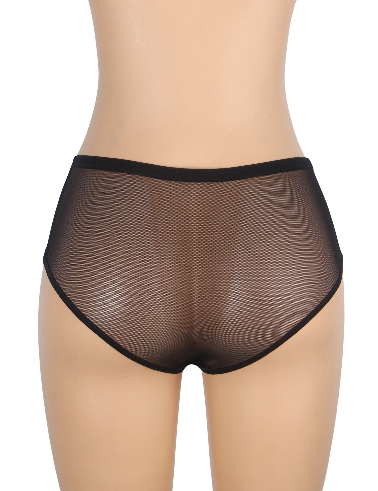 Velour & Co Women's Lace Knickers Black - Women's Underwear