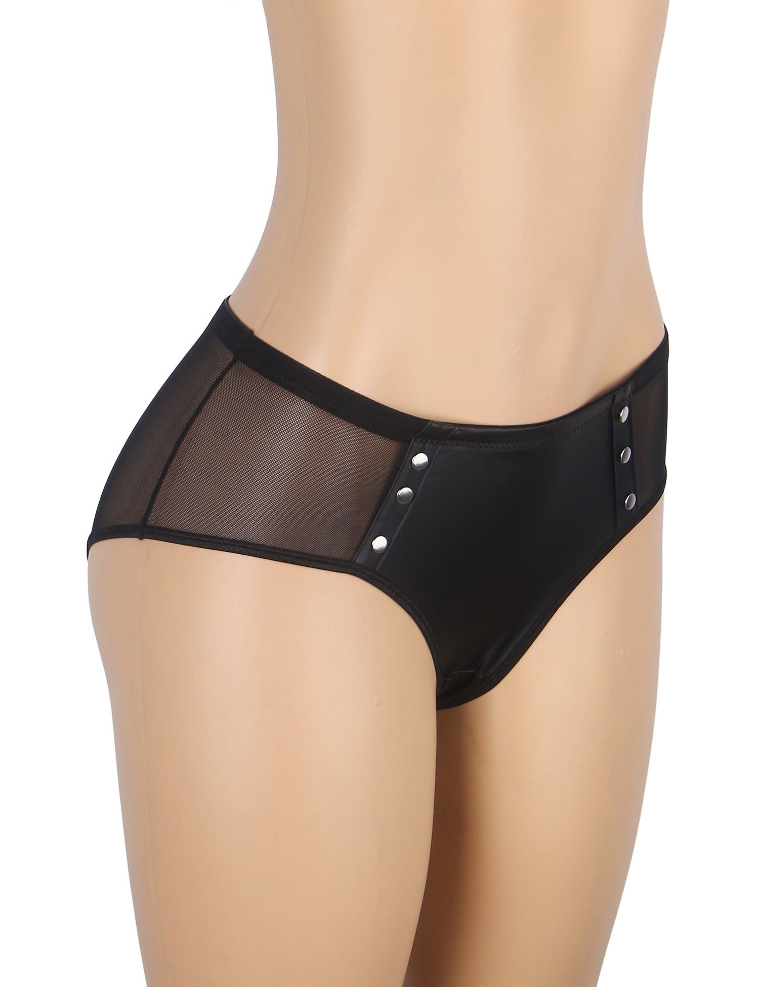 Velour & Co Women's Lace Knickers Black - Women's Underwear
