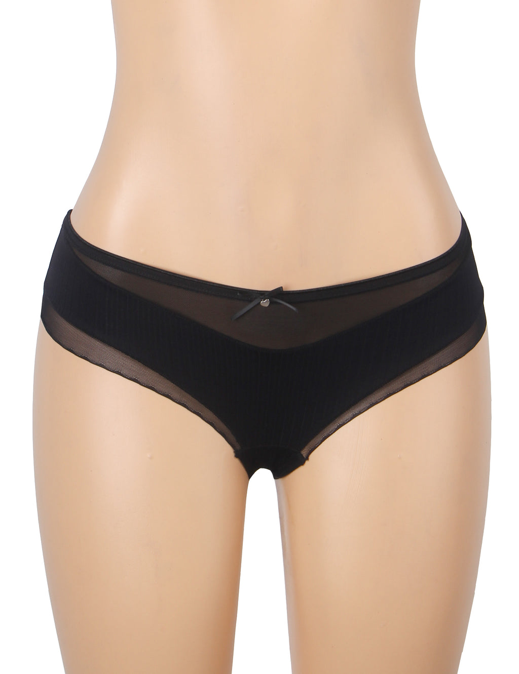Velour & Co Women's Lace Knickers Black - Women's Underwear
