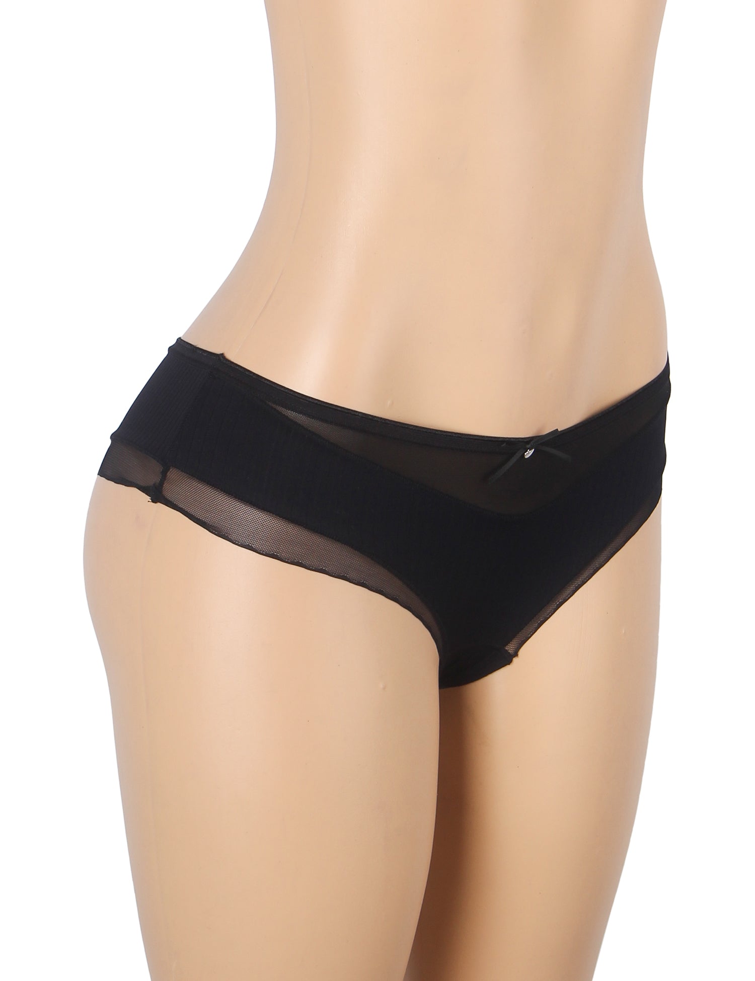 Velour & Co Women's Lace Knickers Black - Women's Underwear