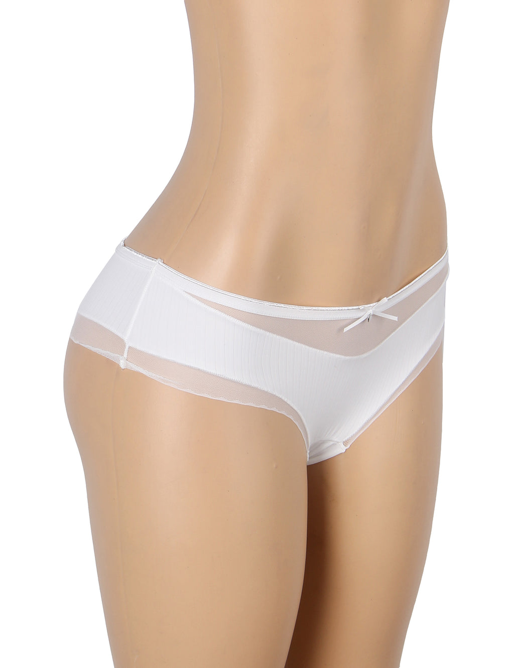 Velour & Co Women's Lace Knickers White - Women's Underwear