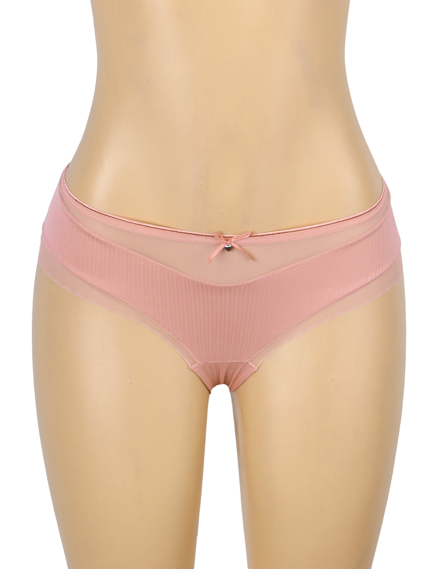 Velour & Co Women's Lace Knickers Pink - Women's Underwear