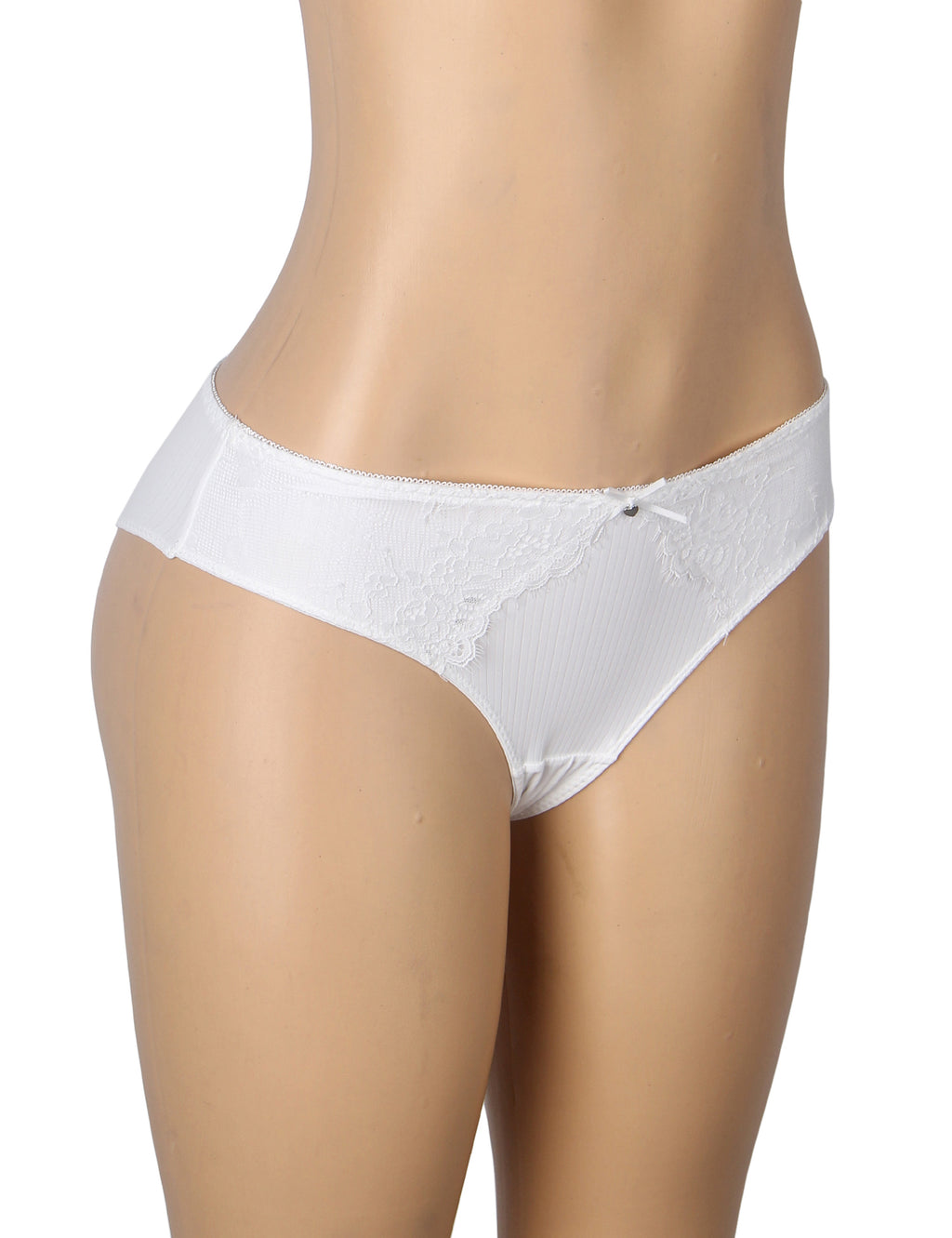Velour & Co Women's Lace Knickers White - Women's Underwear