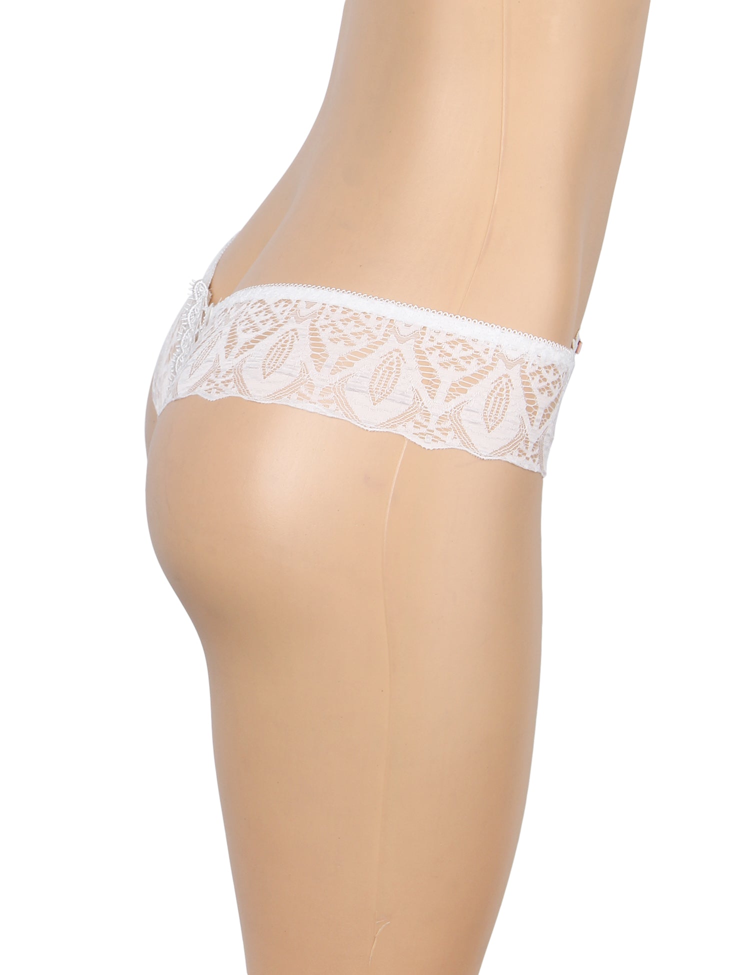Velour & Co Women's Lace Knickers White - Women's Underwear