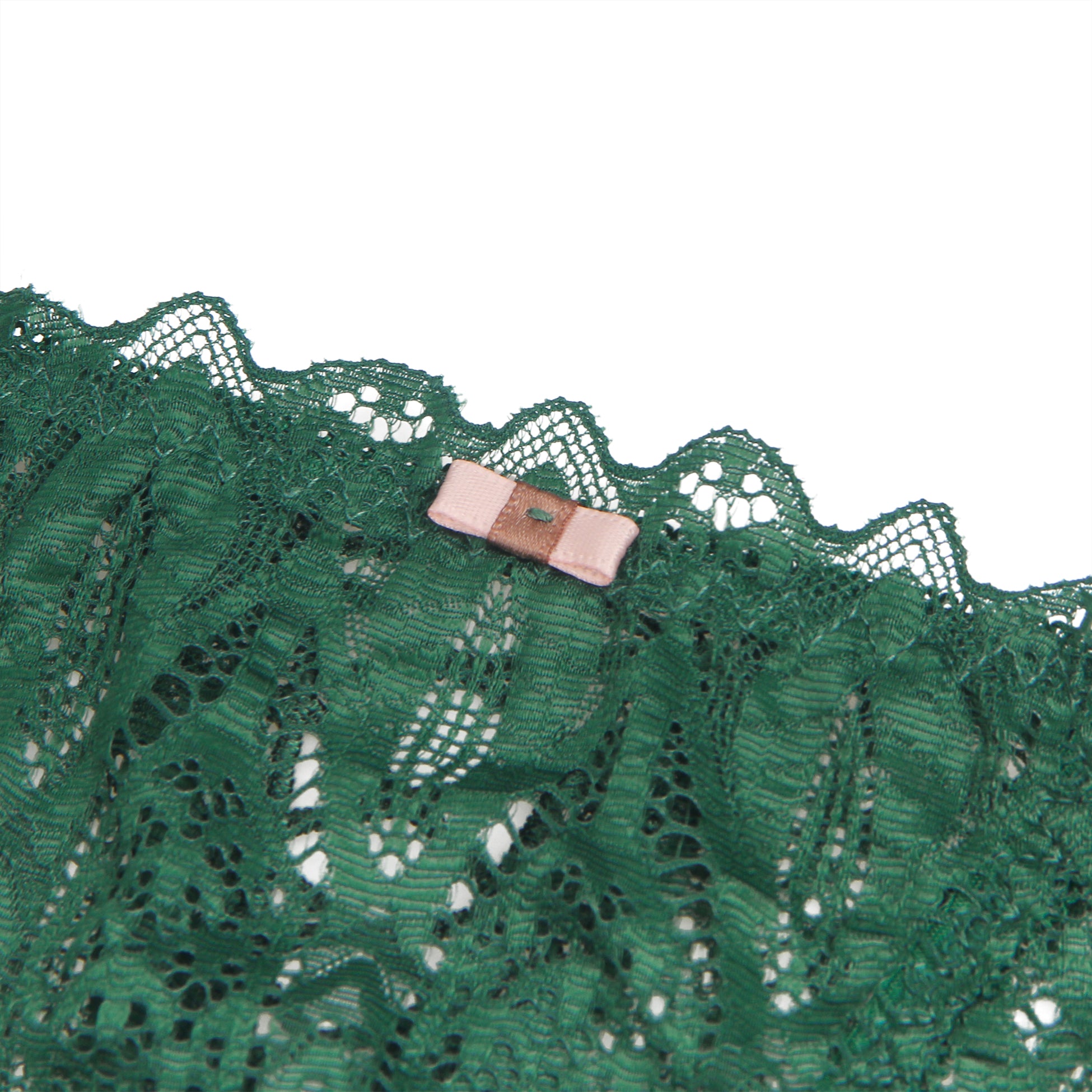 Velour & Co Women's Lace Knickers Green - Women's Underwear