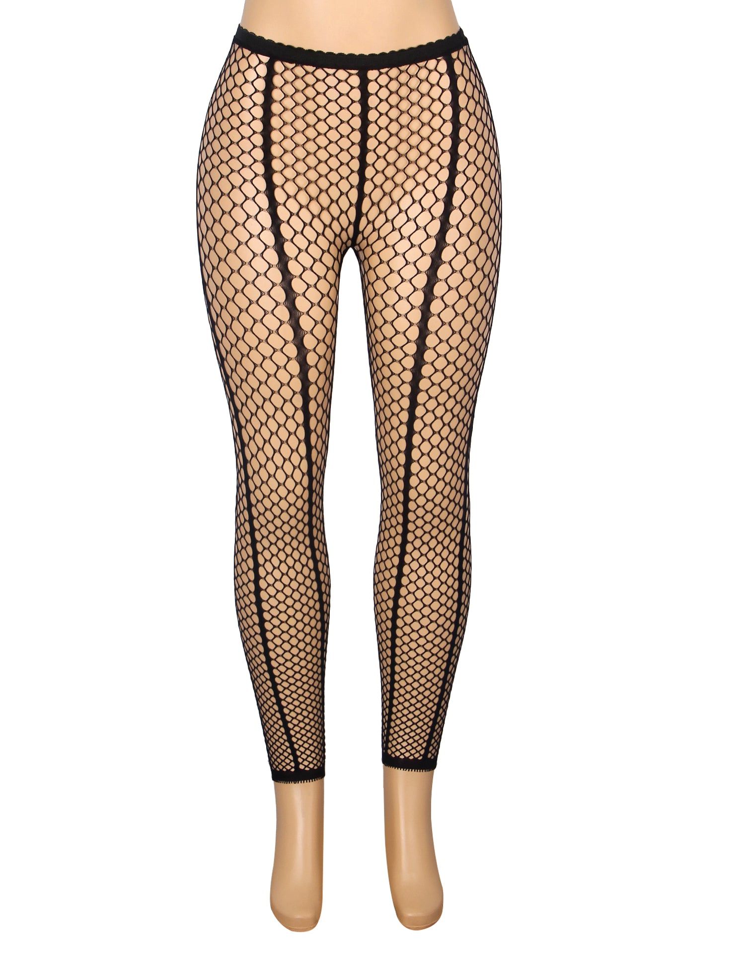 Velour & Co Women's Lace Top Stockings Black - Hold-Up Hosiery