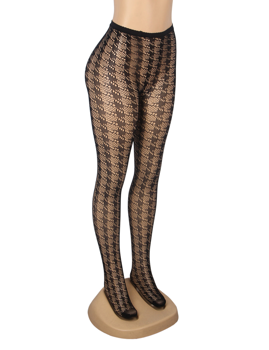 Velour & Co Women's Lace Top Stockings Black - Hold-Up Hosiery