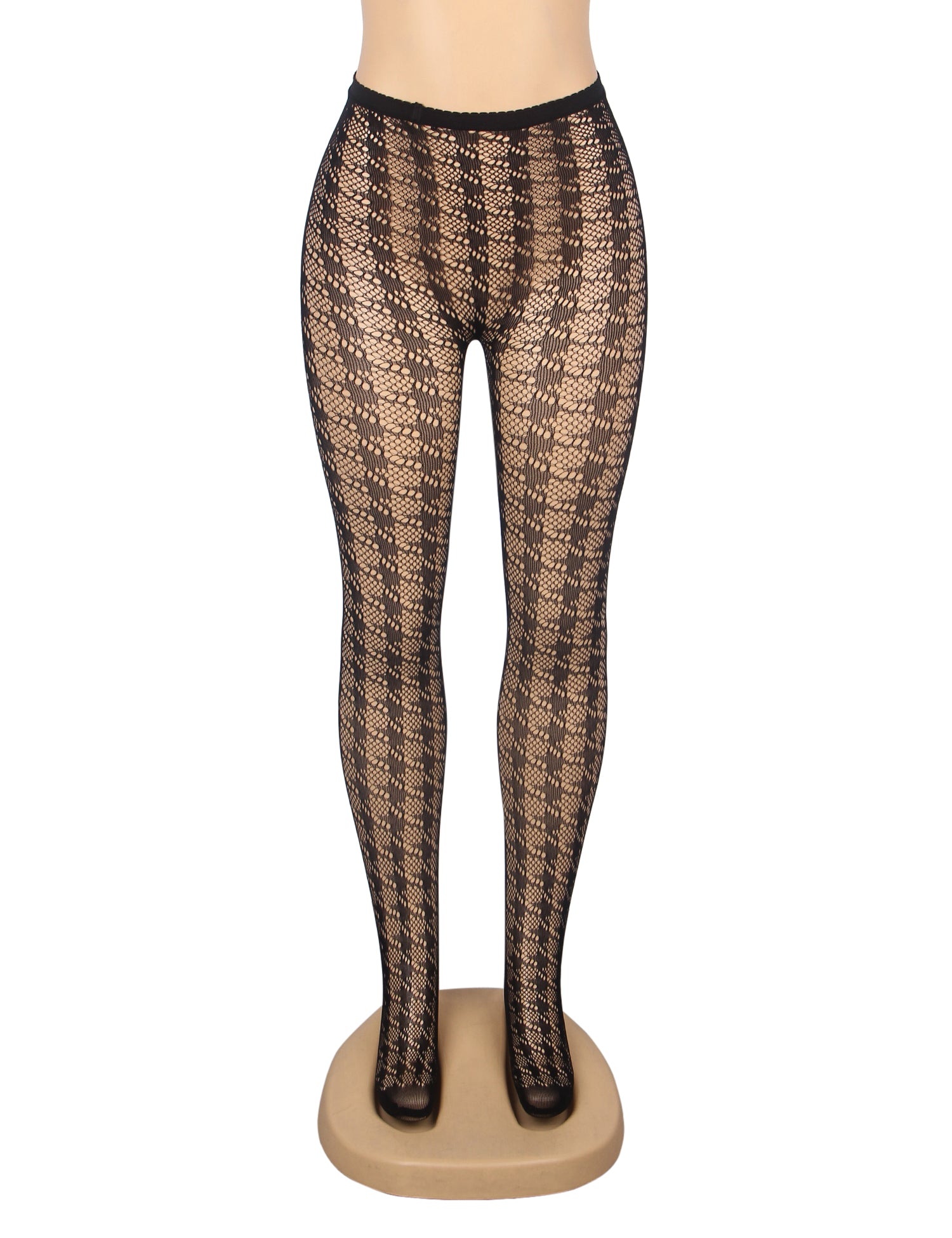 Velour & Co Women's Lace Top Stockings Black - Hold-Up Hosiery
