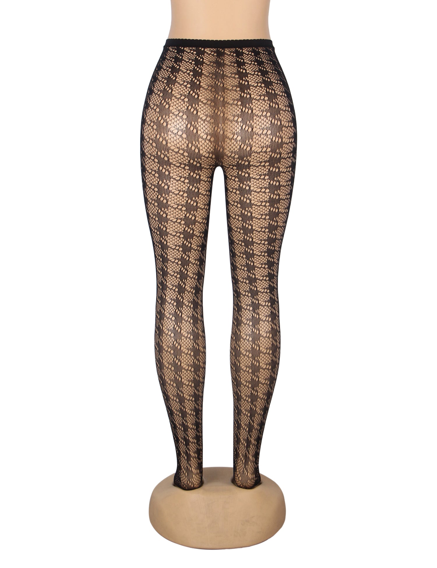 Velour & Co Women's Lace Top Stockings Black - Hold-Up Hosiery