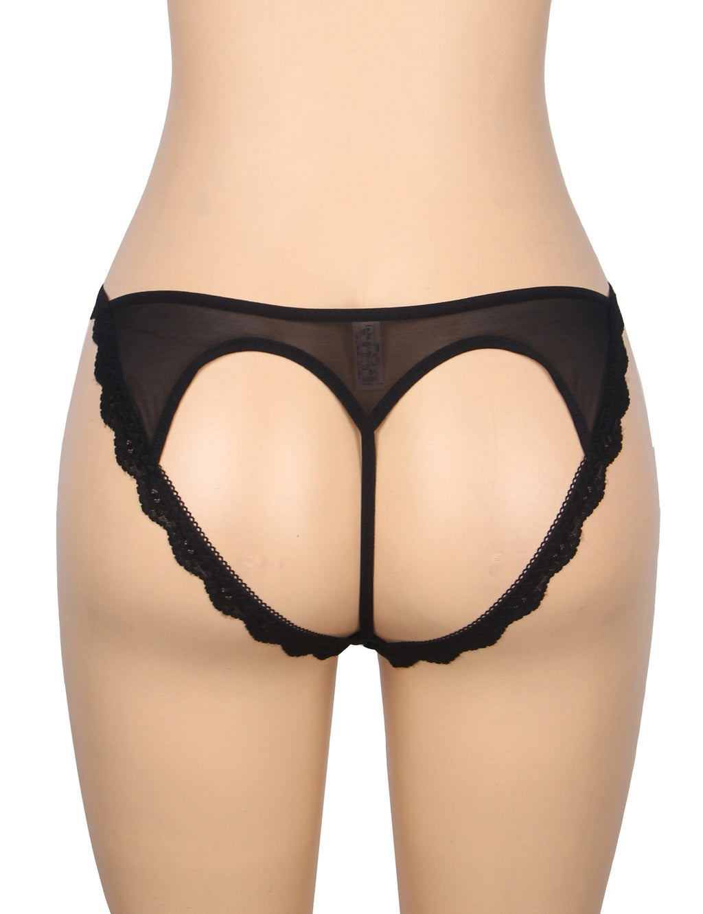 Velour & Co Women's Lace Knickers Black - Women's Underwear