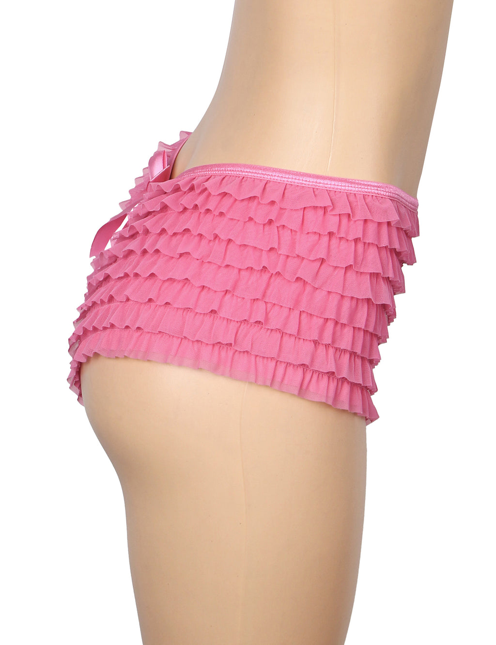 Velour & Co Women's Lace Knickers Pink - Women's Underwear