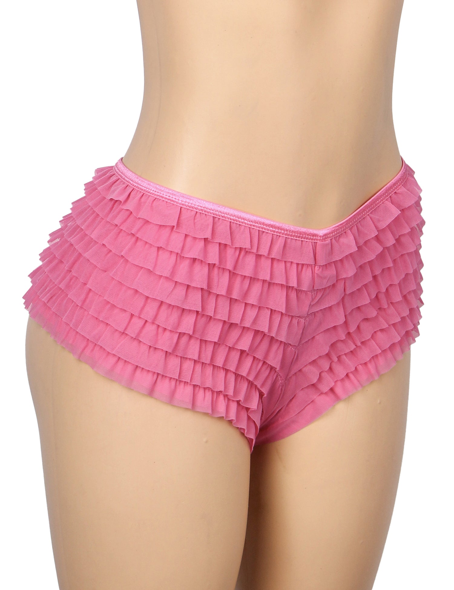 Velour & Co Women's Lace Knickers Pink - Women's Underwear