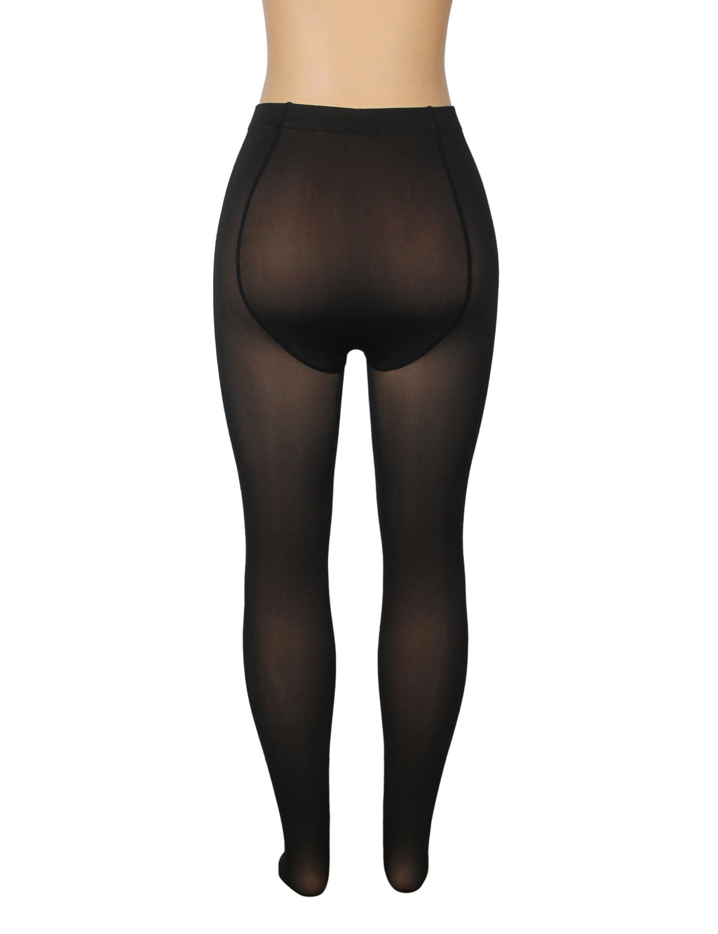 Velour & Co Women's Lace Top Stockings Black - Hold-Up Hosiery
