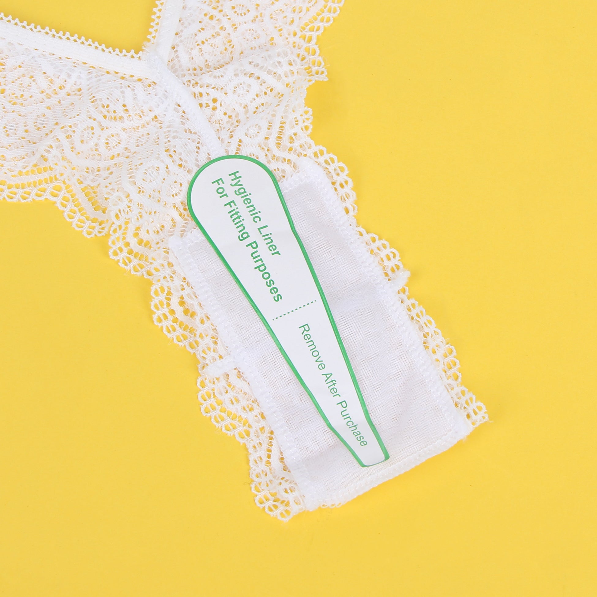 Velour & Co Women's Lace Knickers White - Women's Underwear